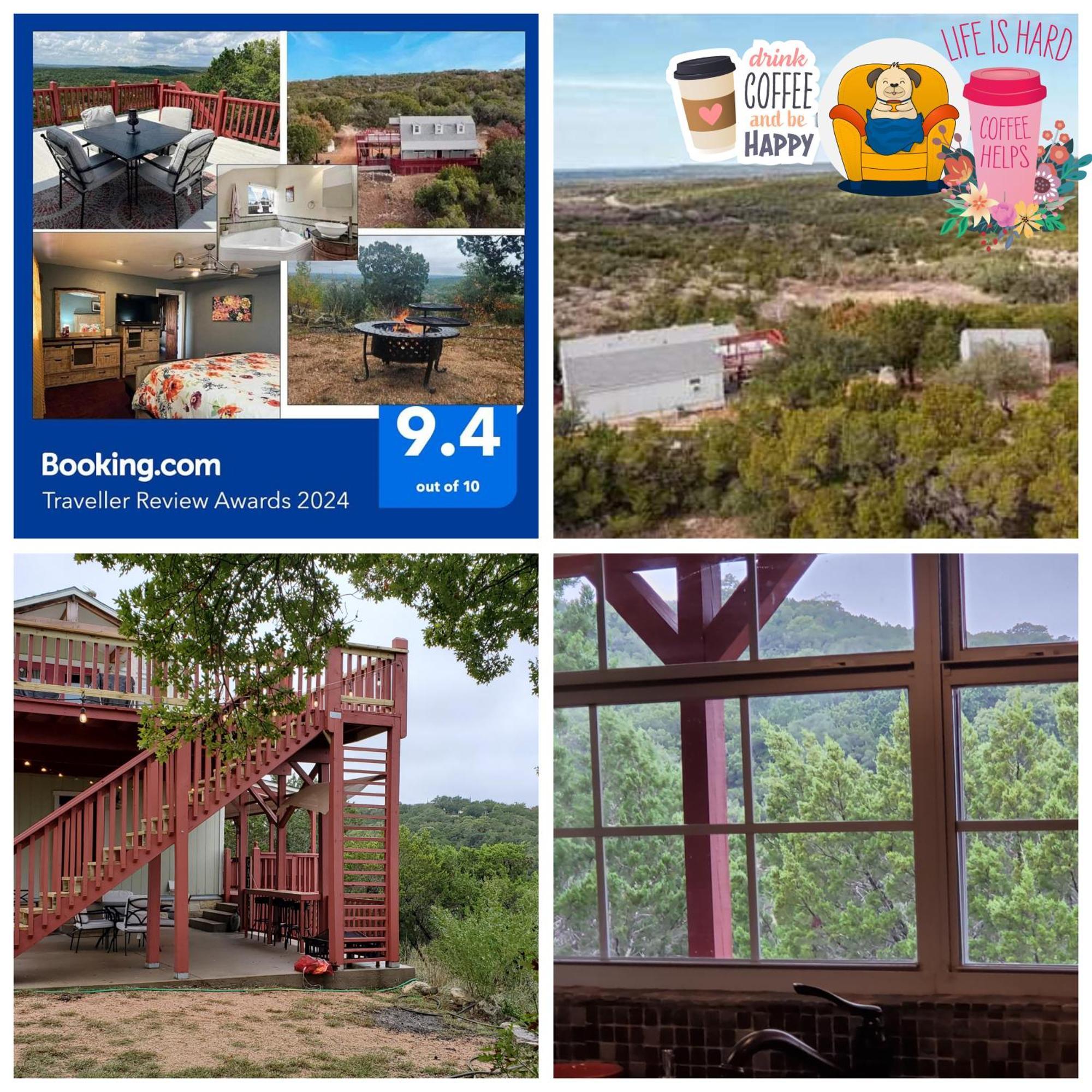 Entire 2Br 2Ba Hilltop View Home Sleeps 8 Pets 4 Acres Jacuzzi Central Ac Kingbeds Free Wifi-Parking Kitchen Washerdryer Starry Terrace Two Sunset Dining Patios Grill Stovetop Oven Fridge Onsitewoodedhiking Wildlife Coveredpatio4Pets & Birds Singing! 마블폴스 외부 사진