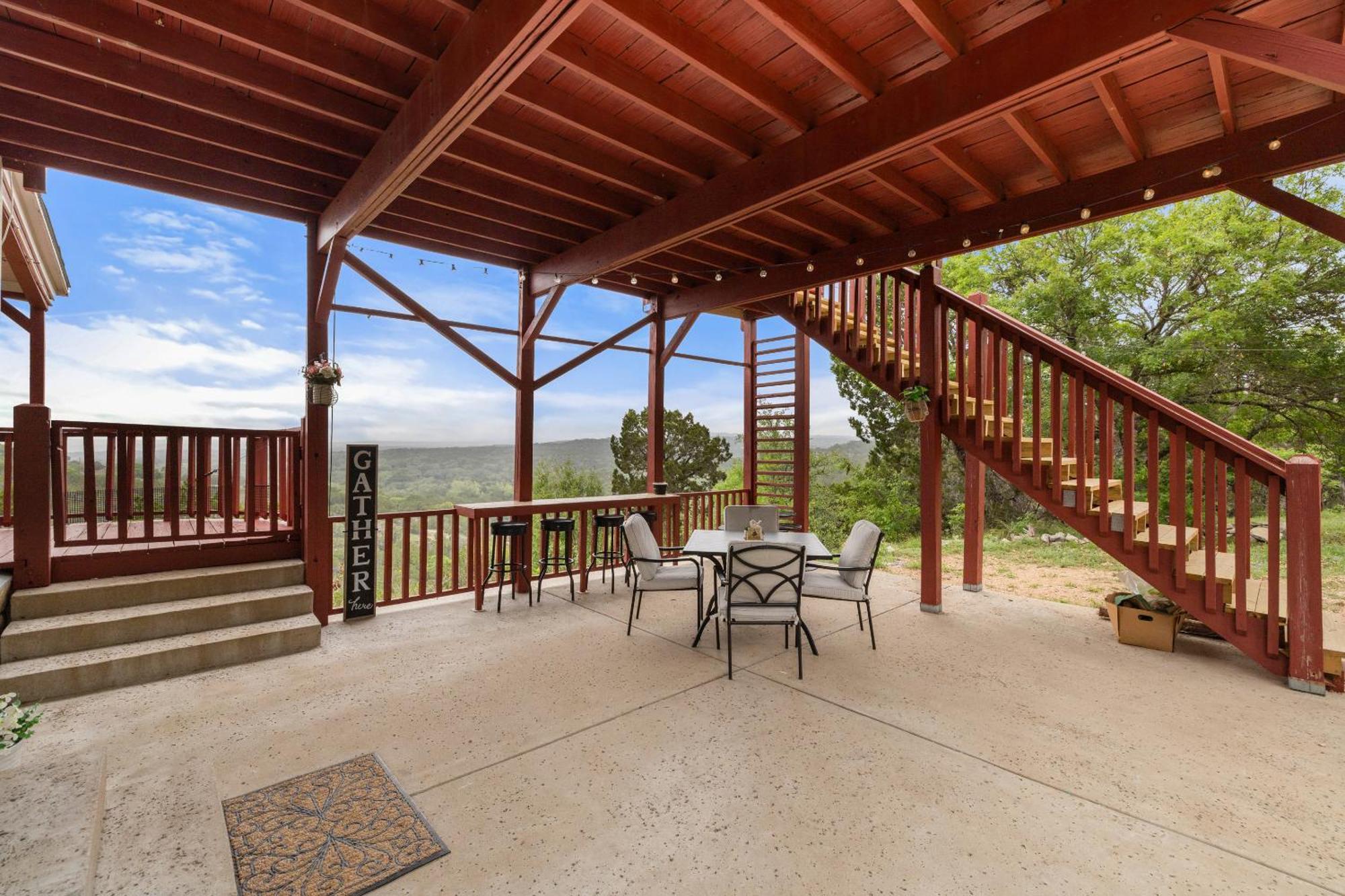 Entire 2Br 2Ba Hilltop View Home Sleeps 8 Pets 4 Acres Jacuzzi Central Ac Kingbeds Free Wifi-Parking Kitchen Washerdryer Starry Terrace Two Sunset Dining Patios Grill Stovetop Oven Fridge Onsitewoodedhiking Wildlife Coveredpatio4Pets & Birds Singing! 마블폴스 외부 사진